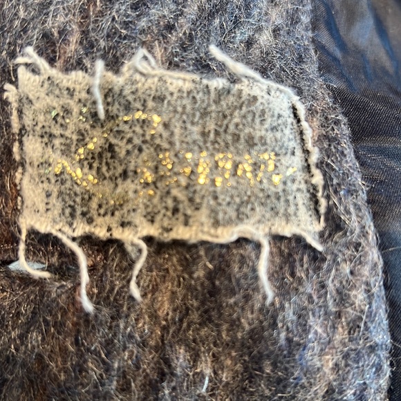 Woman’s Vtg Wool Grey Puffy Sleeves Size 2X Coat - Picture 14 of 14